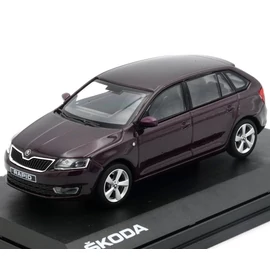 Skoda Rapid Spaceback 2014 1:43 Bordó