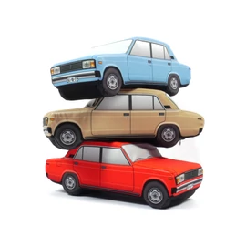  Plüss Lada 2105 Retró Autó