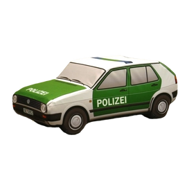 Plüss Volkswagen Golf II. Német Rendőr
