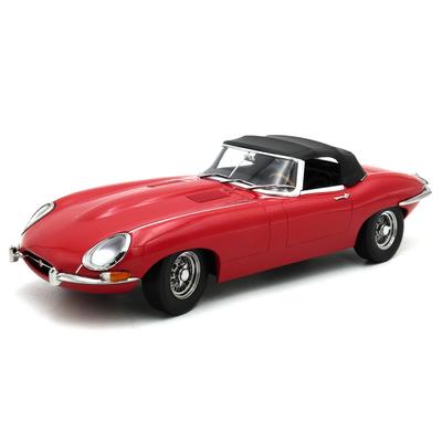 Jaguar E-Type Cabriolet 1961 1:18 Piros  Modellautó