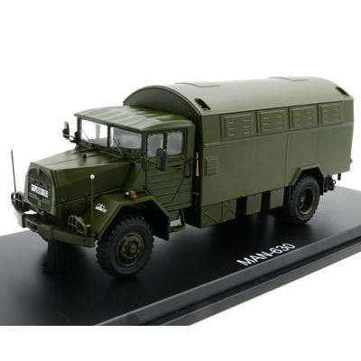 MAN 630, Bundeswehr, Koffer-LKW 1:43 Modellautó