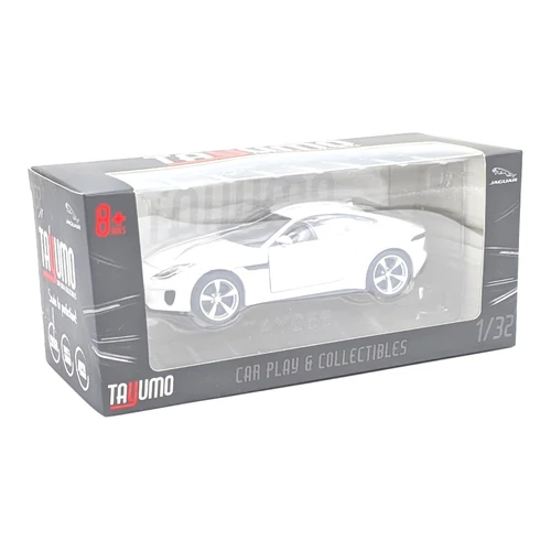 Jaguar F-Type fehér 1:32 Tayumo modellautó játékautó