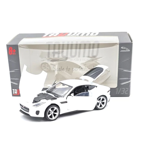 Jaguar F-Type fehér 1:32 Tayumo modellautó játékautó