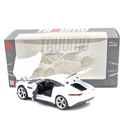 Jaguar F-Type fehér 1:32 Tayumo modellautó játékautó