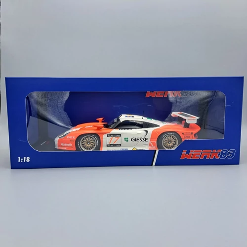 Porsche 911 GT1 Fia GT Champ. 1997 1:18 autó modell