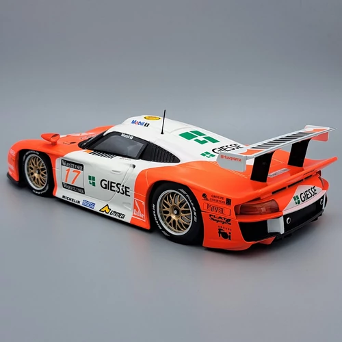 Porsche 911 GT1 Fia GT Champ. 1997 1:18 autó modell