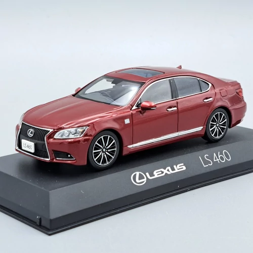 Lexus LS460 F Sport 1:43 Kyosho bordó fém modellautó