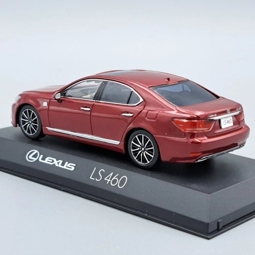 Lexus LS460 F Sport 1:43 Kyosho bordó fém modellautó