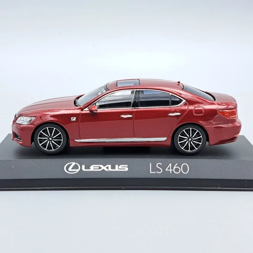 Lexus LS460 F Sport 1:43 Kyosho bordó fém modellautó