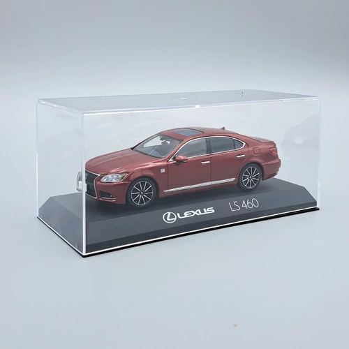 Lexus LS460 F Sport 1:43 Kyosho bordó fém modellautó