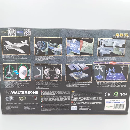 Mustang P-51 D Roca Aircraft repülő  modell 1:72