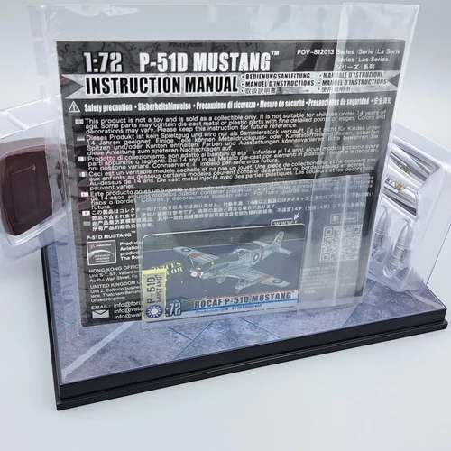 Mustang P-51 D Roca Aircraft repülő  modell 1:72