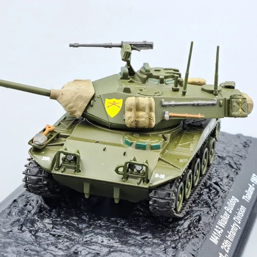 M41A3 Bulldog Thailand 1962 1:72 tank modell Atlas