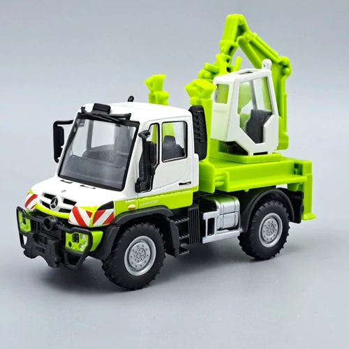 Mercedes Unimog markoló játékautó Maisto