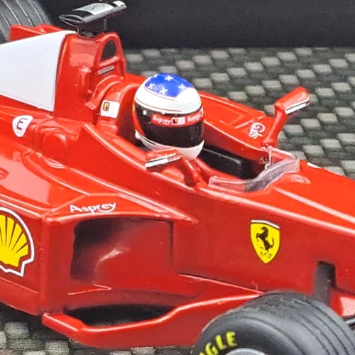 Ferrari F300 1998 Schumacher 1:43 IXO fém autó modell