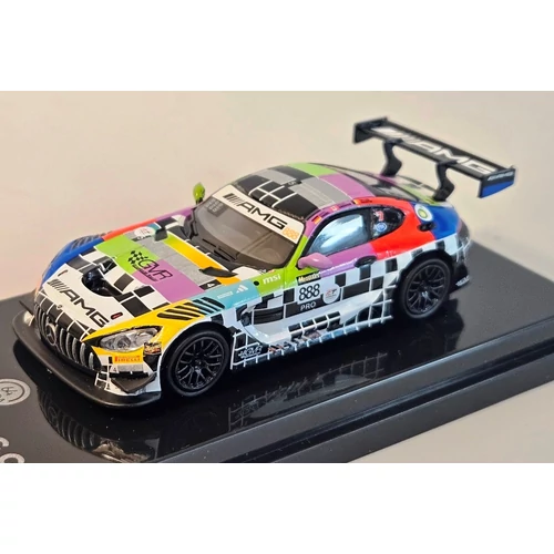 Mercedes Amg GT3 2025 #888 1:64 Para64 modell autó