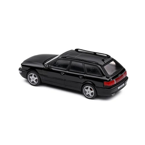 Audi Avant RS2 1995 1:43 Solido fekete fémautó