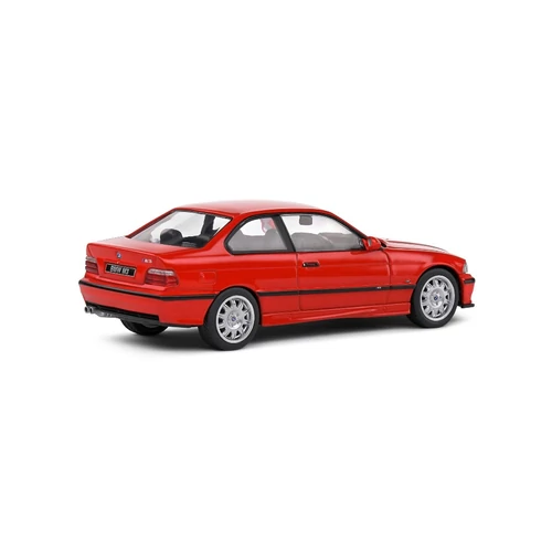 BMW E36 M3 Coupe 1999 1:43 Solido piros autómodell