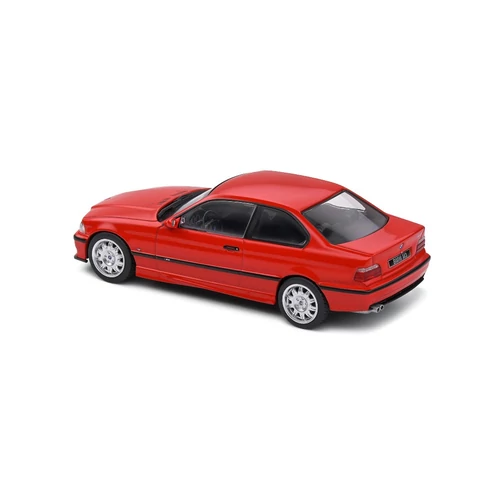 BMW E36 M3 Coupe 1999 1:43 Solido piros fémautó