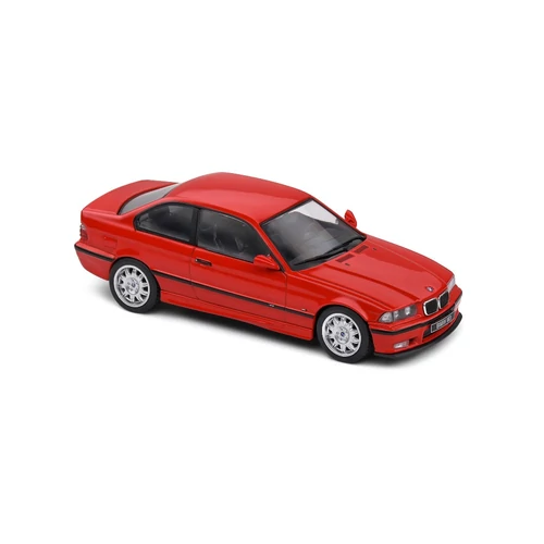 BMW E36 M3 Coupe 1999 1:43 Solido piros modell autó