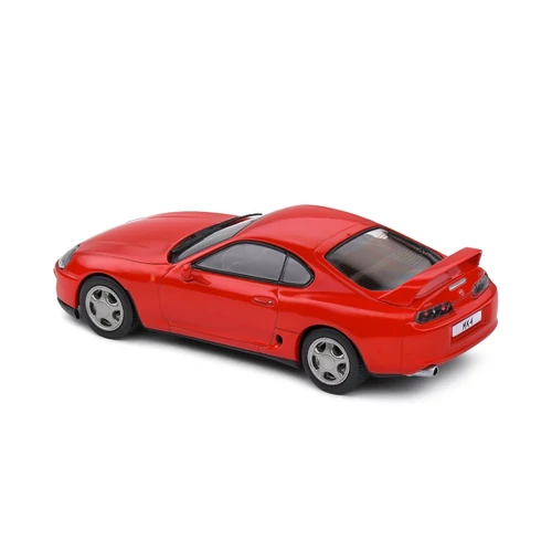 Toyota Supra MK4 2001 1:43 Solido piros autómodell