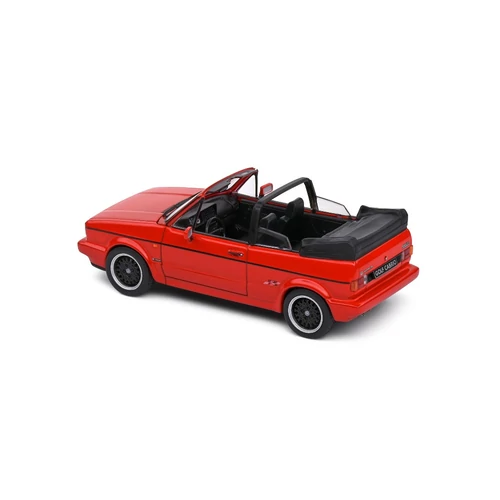 Volkswagen Golf 1 Cabriolet 1:43 piros autómodell