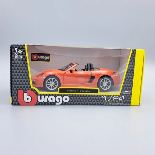 Porsche 718 Boxster 1:24 Burago fémautó