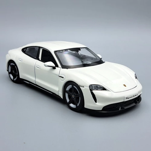 Porsche Taycan Turbo S 1:24 Burago fém modellautó