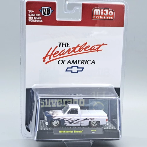 Chevrolet Silverado 1980 1:64 M2 Machine fém kisautó