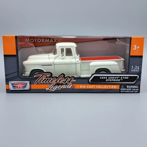 Chevy 3100 Stepside 1955 1:24 Motor Max
