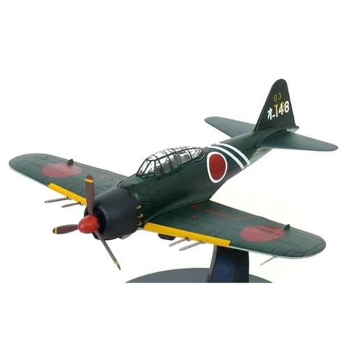 Mitsubishi A6M5C Zero retró repülő modell Japan 1:72