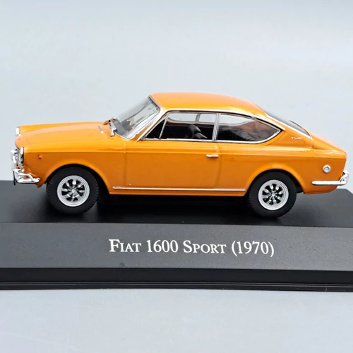 Fiat 1600 Sport 1970 1:43 modell autó retró kisautó