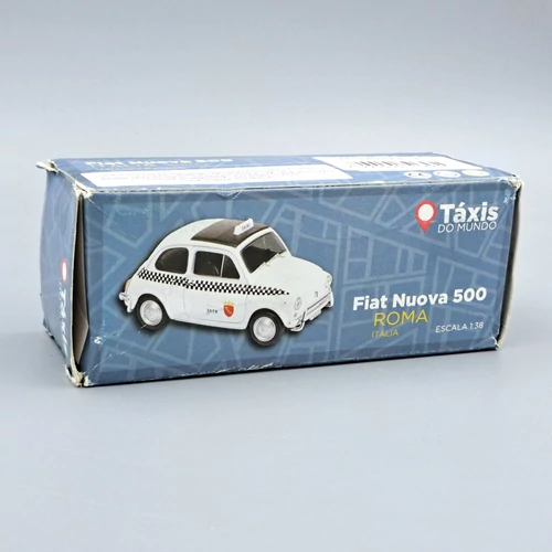 Fiat Nuova 500 taxi Róma 1:38 autómodell