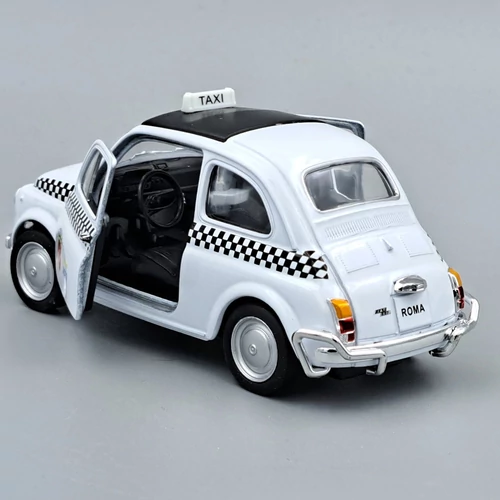 Fiat Nuova 500 taxi Róma 1:38 autómodel