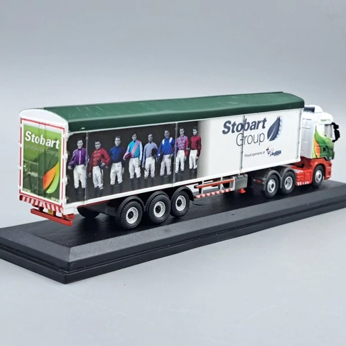 Scania kamion Stobart Group 1:76 Oxford teherautó modell