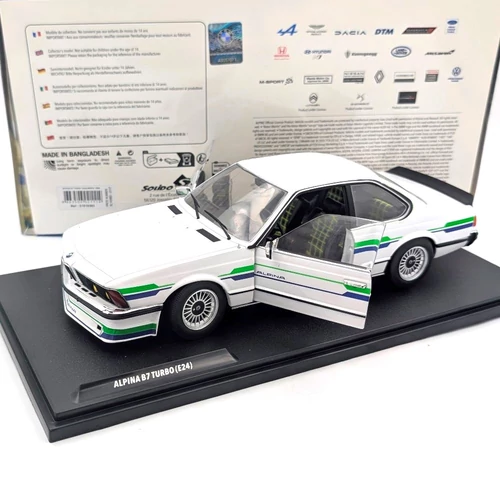 BMW Alpina B7 Turbo fehér 1984 1:18