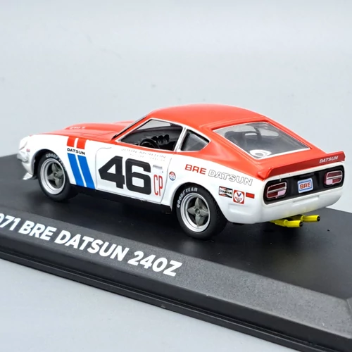 Datsun 240Z 1971 1:43 Brock Racing retró fém autó modell