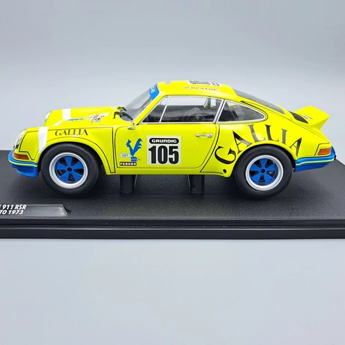 Porsche 911 RSR 1:18 Tour De France fém autó modell