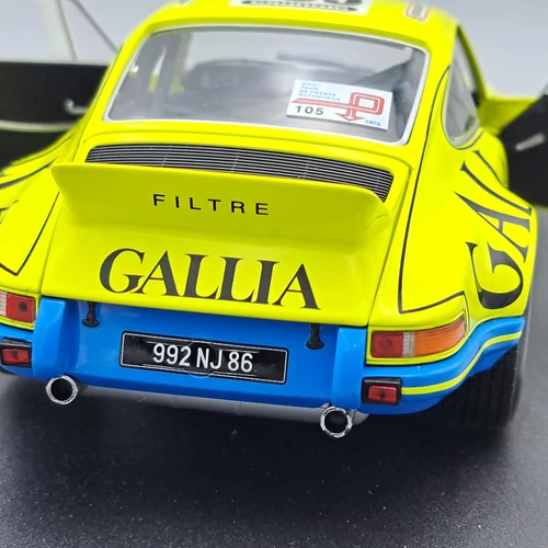 Porsche 911 RSR 1:18 Tour De France fém autó modell