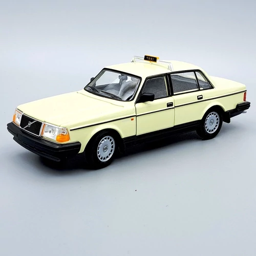 Volvo 240 GL Taxi 1:24 Welly autómodell