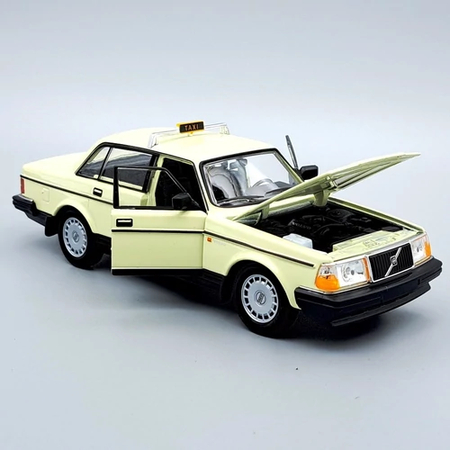 Volvo 240 GL Taxi 1:24 Welly modellautó