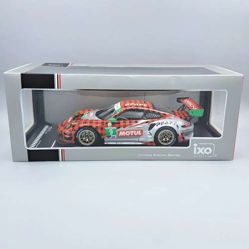 Porsche 911 GT3 R 12h Sebring 2021 1:18 IXO modell autó
