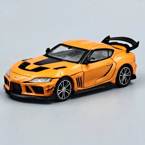 Toyota Supra Darwinpro 66G WBK 1:64 Pop Race autó modell