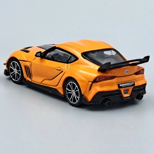 Toyota Supra Darwinpro 66G WBK 1:64 Pop Race autó modell