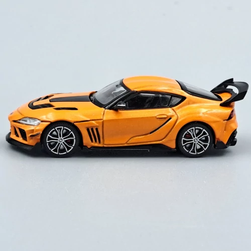 Toyota Supra Darwinpro 66G WBK 1:64 Pop Race autó modell