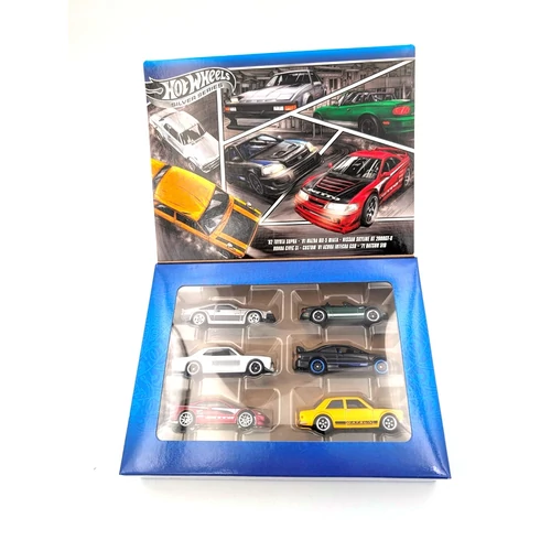 Hot Wheels Japán autóválogatás 6db-os modellautó