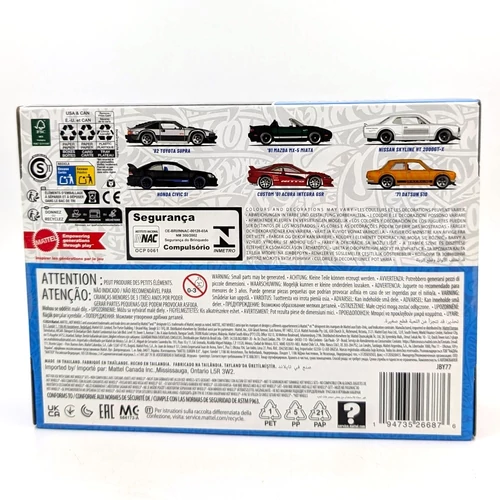 Hot Wheels Japán autóválogatás 6db-os modellautó