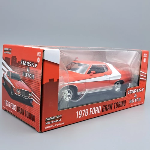 Ford Gran Torino 1976 1:24 Starsky & Hut fém modellautó