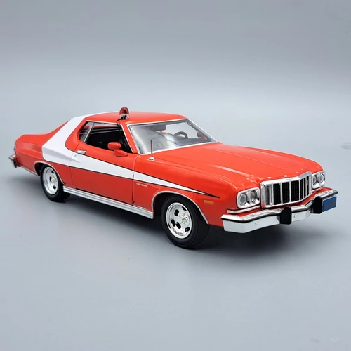 Ford Gran Torino 1976 1:24 Starsky & Hut fém modellautó