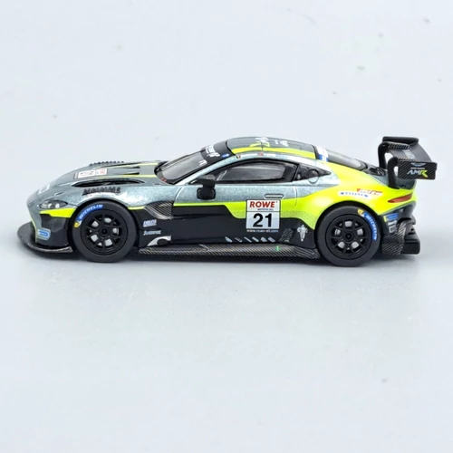 Aston Martin Vantage Gt3 1:64 PopRace fém modellautó